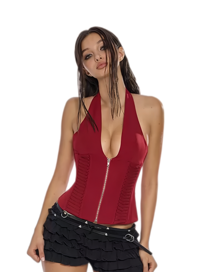 Corset Halter Bustier