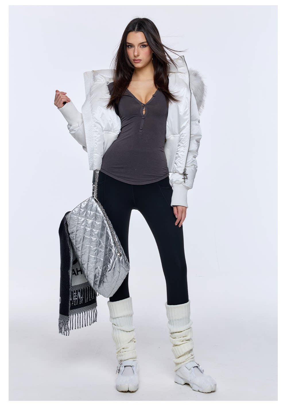 Fur Hood Down Jacket