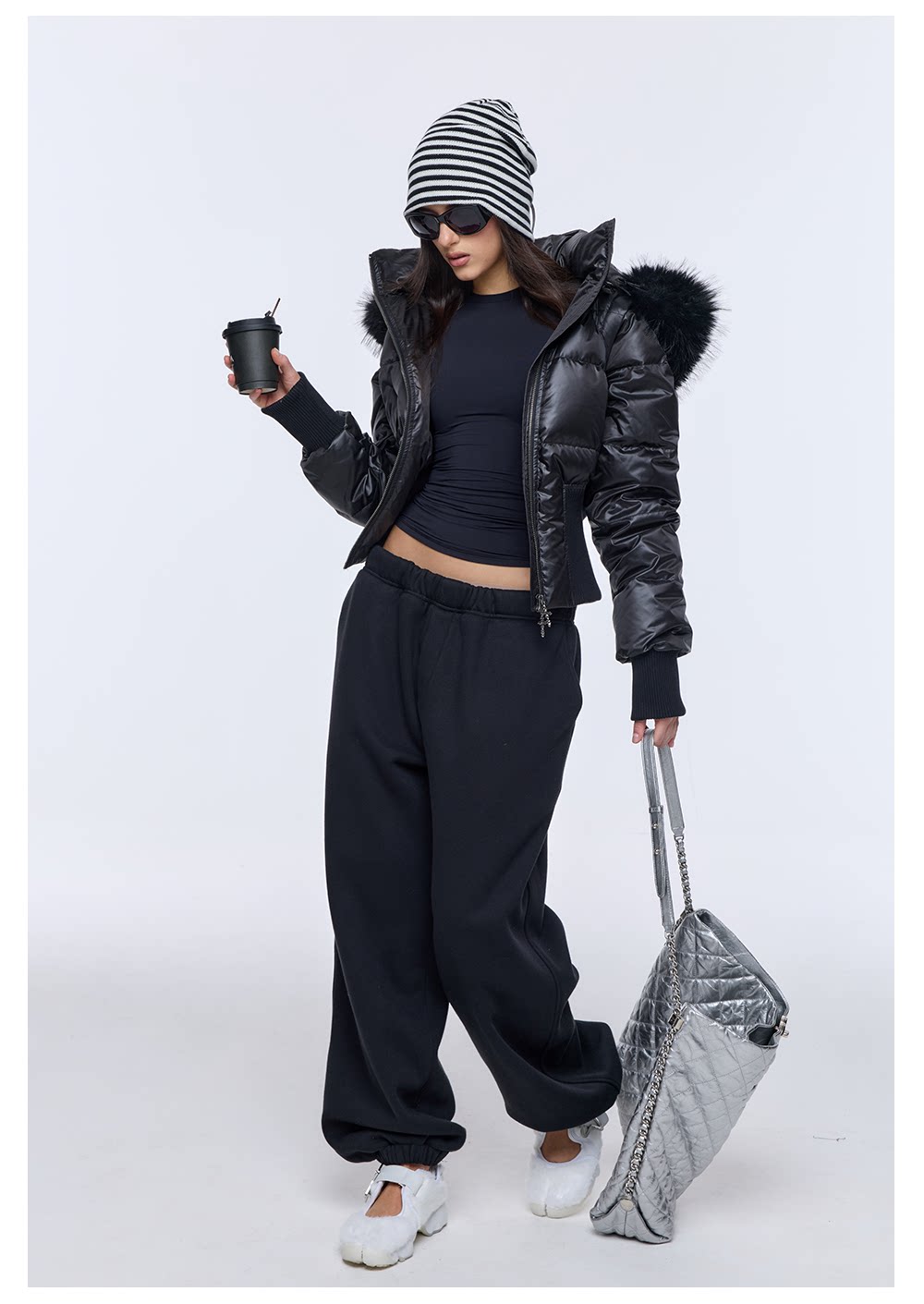 Fur Hood Down Jacket