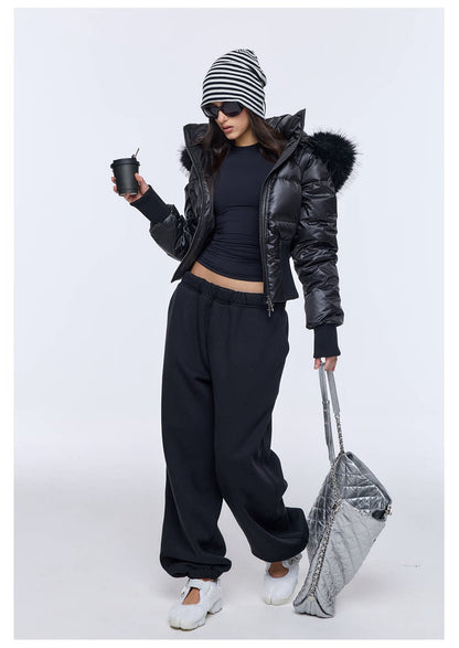 Fur Hood Down Jacket