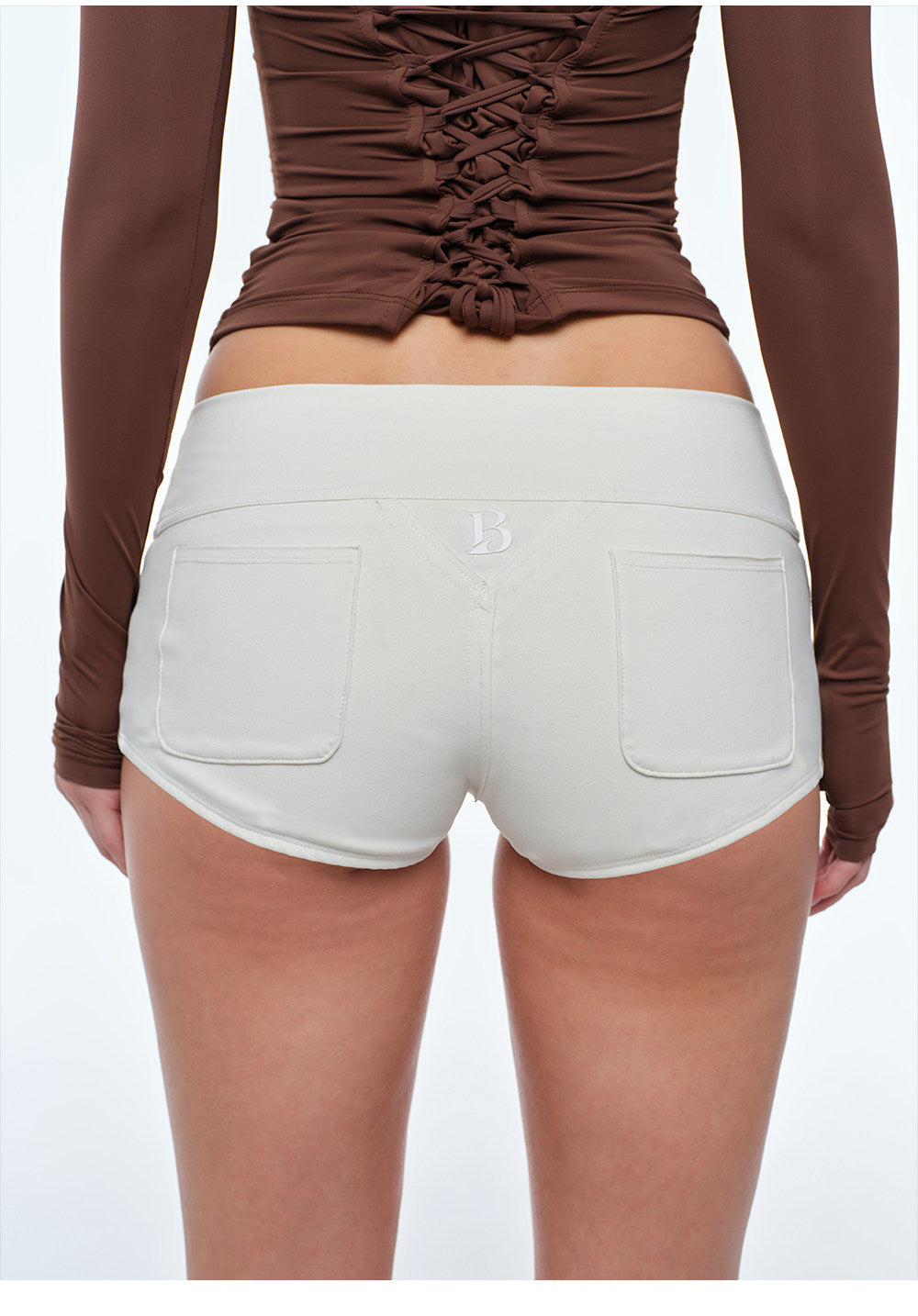High-Stretch Slim Shorts