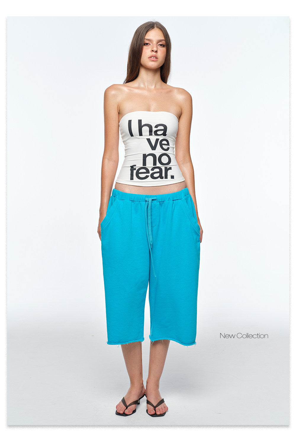 Wide-Leg Cropped Sweatpants