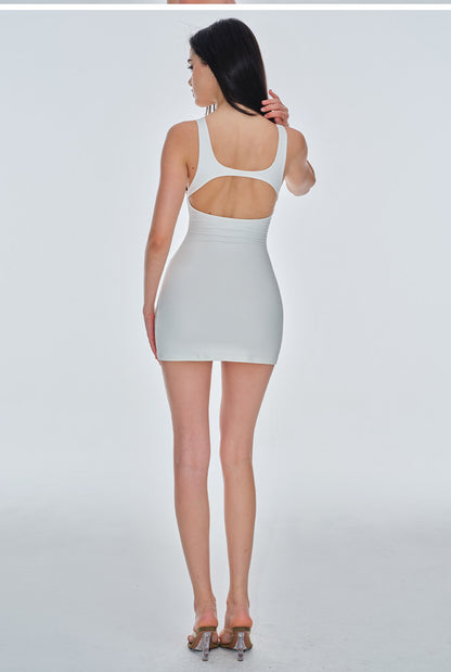 Backless Bodycon Dress Set
