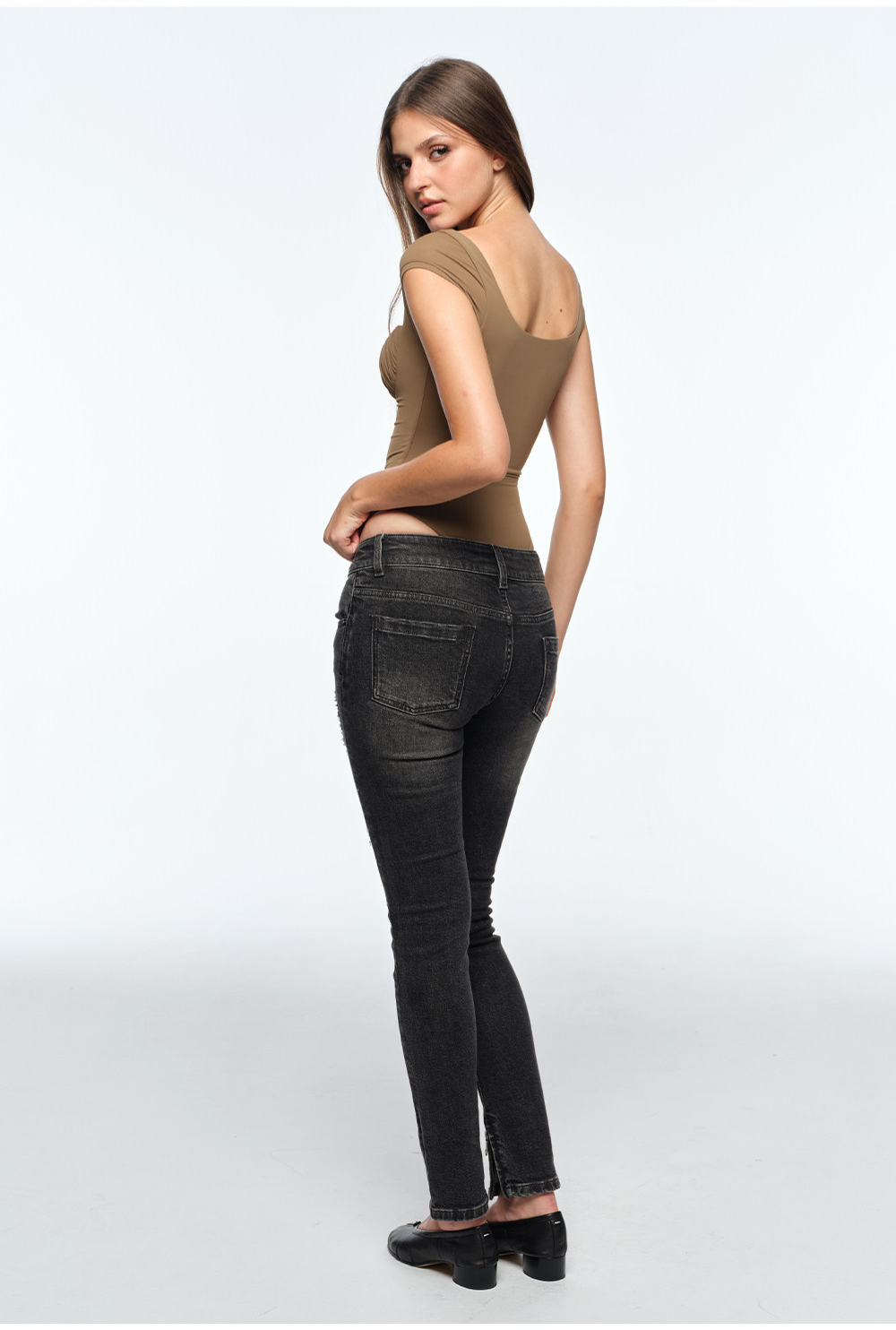 Ruched Cup Bodysuit