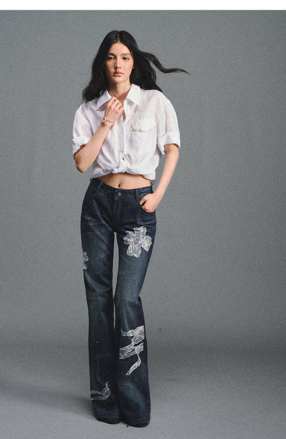 Linen Relaxed Cuff Shirt