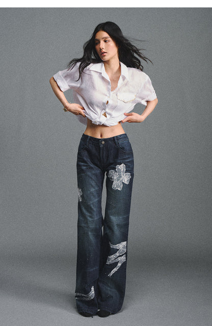 Linen Relaxed Cuff Shirt