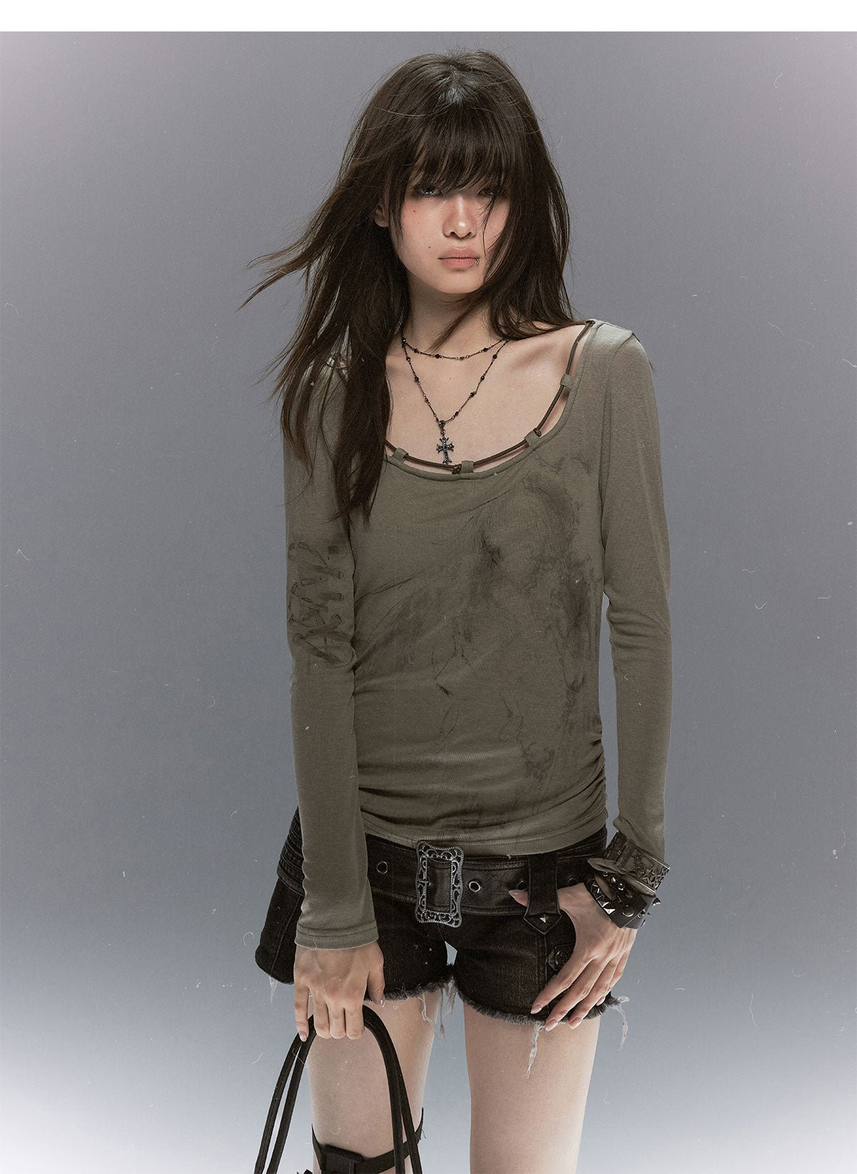 Sheer Lace Slim Top