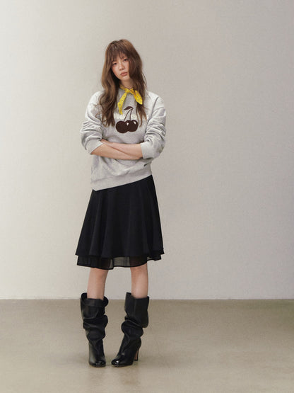 Cherry Letter Sweatshirt
