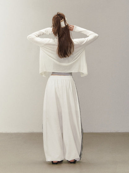 Tie-Front Knit Cardigan