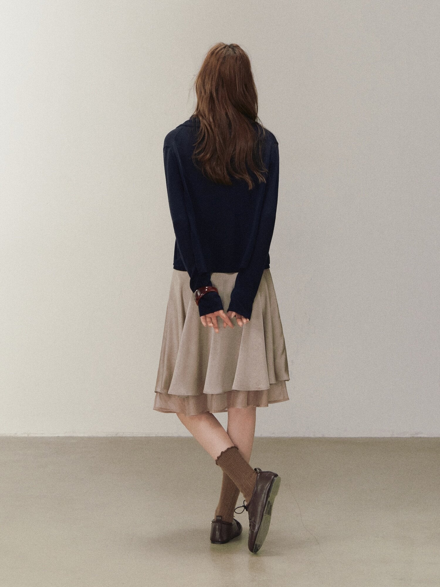 Tie-Front Knit Cardigan