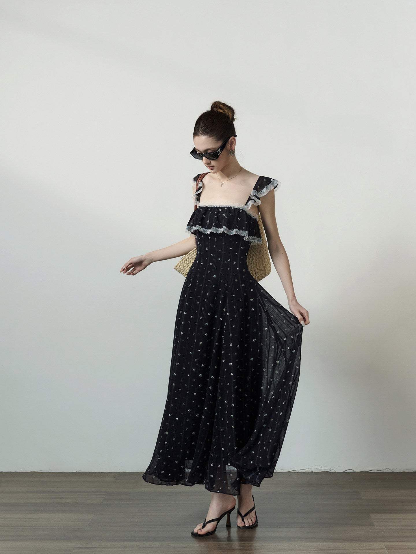 Daisy Lace Maxi Dress