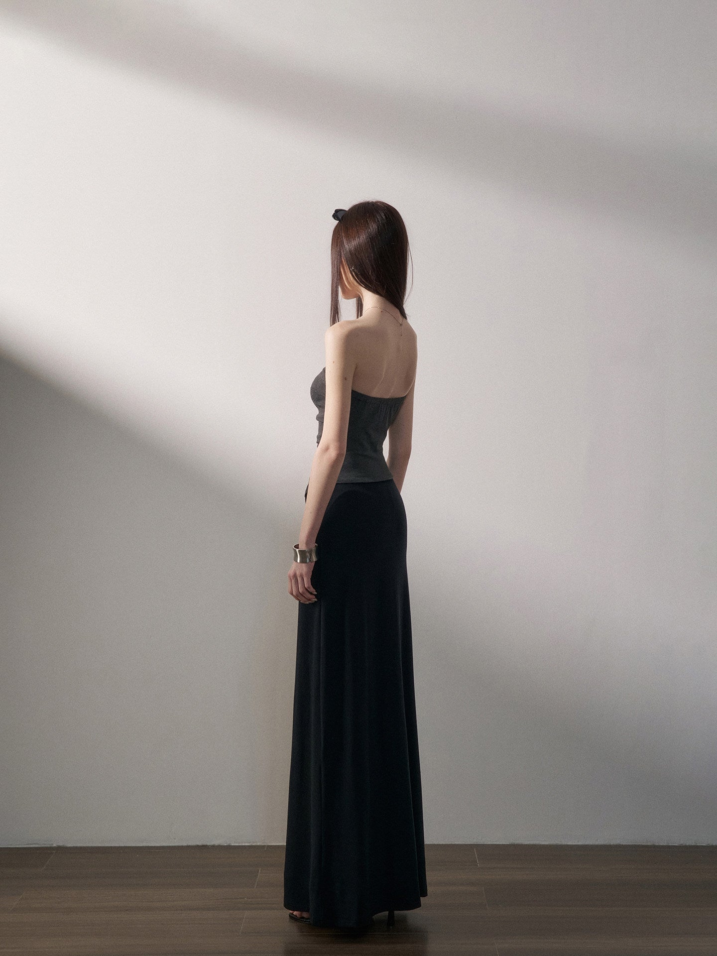 Color-Block Knit Midi Dress