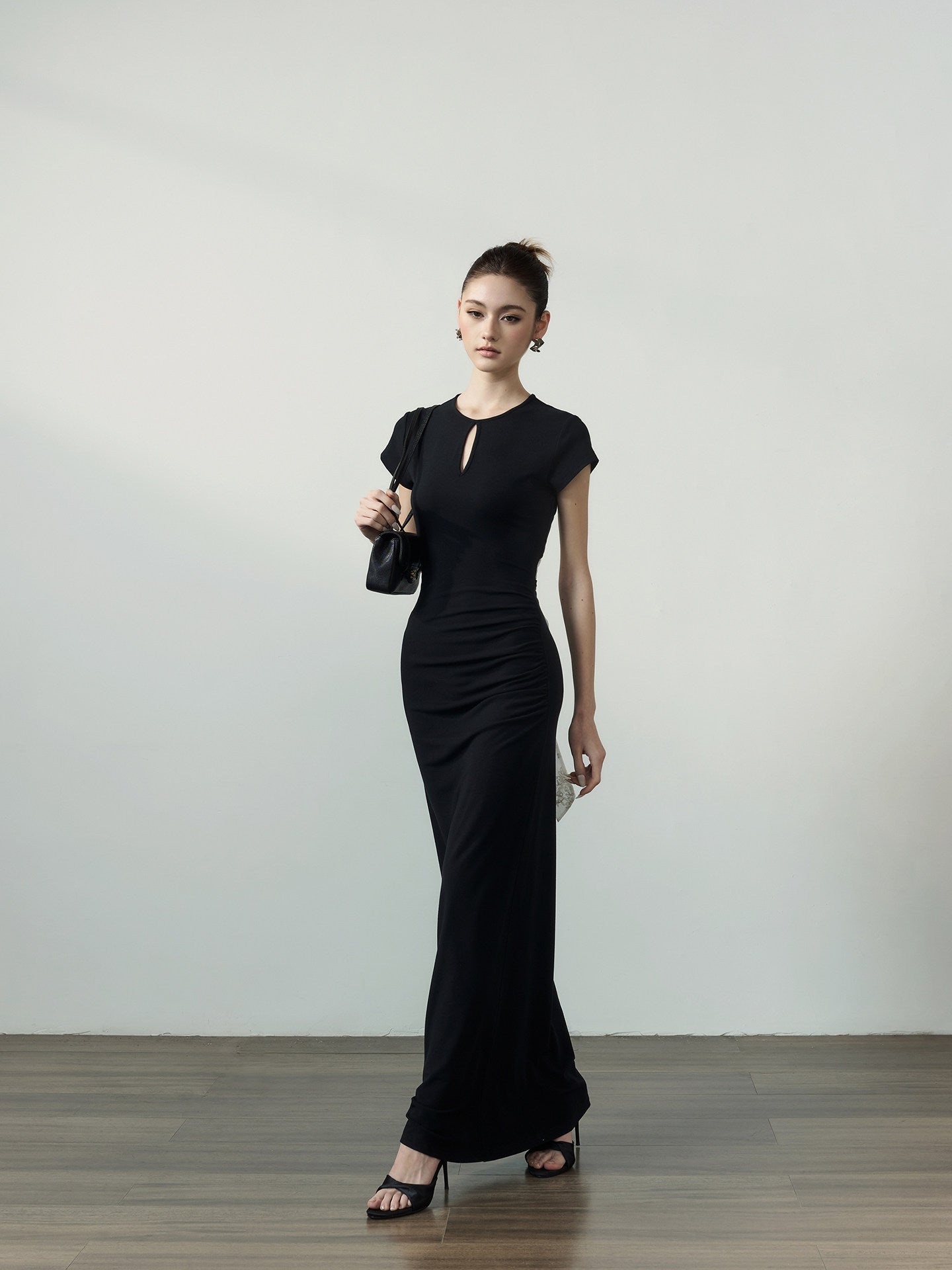 Keyhole Backless Dress