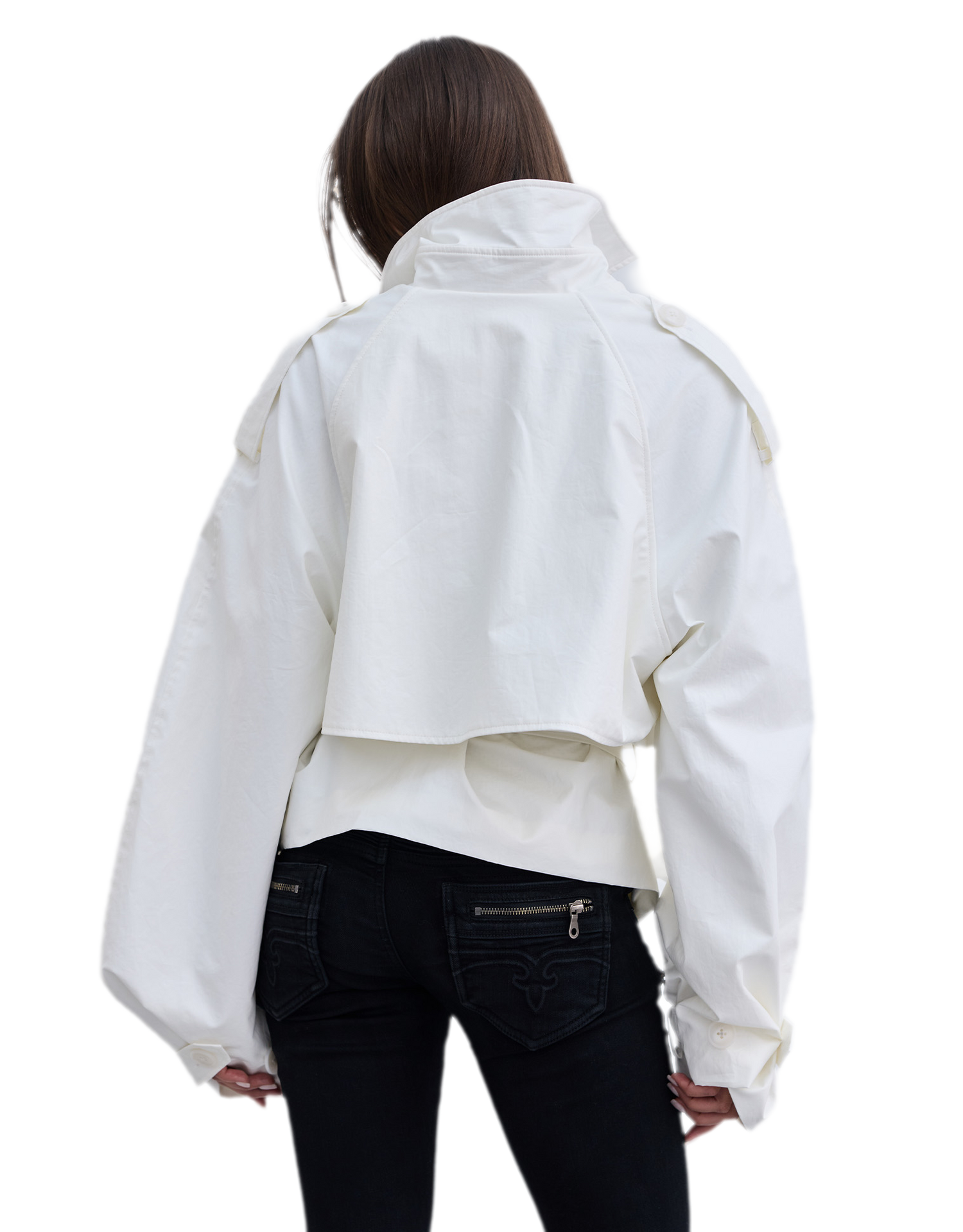 Waxed Trench Coat