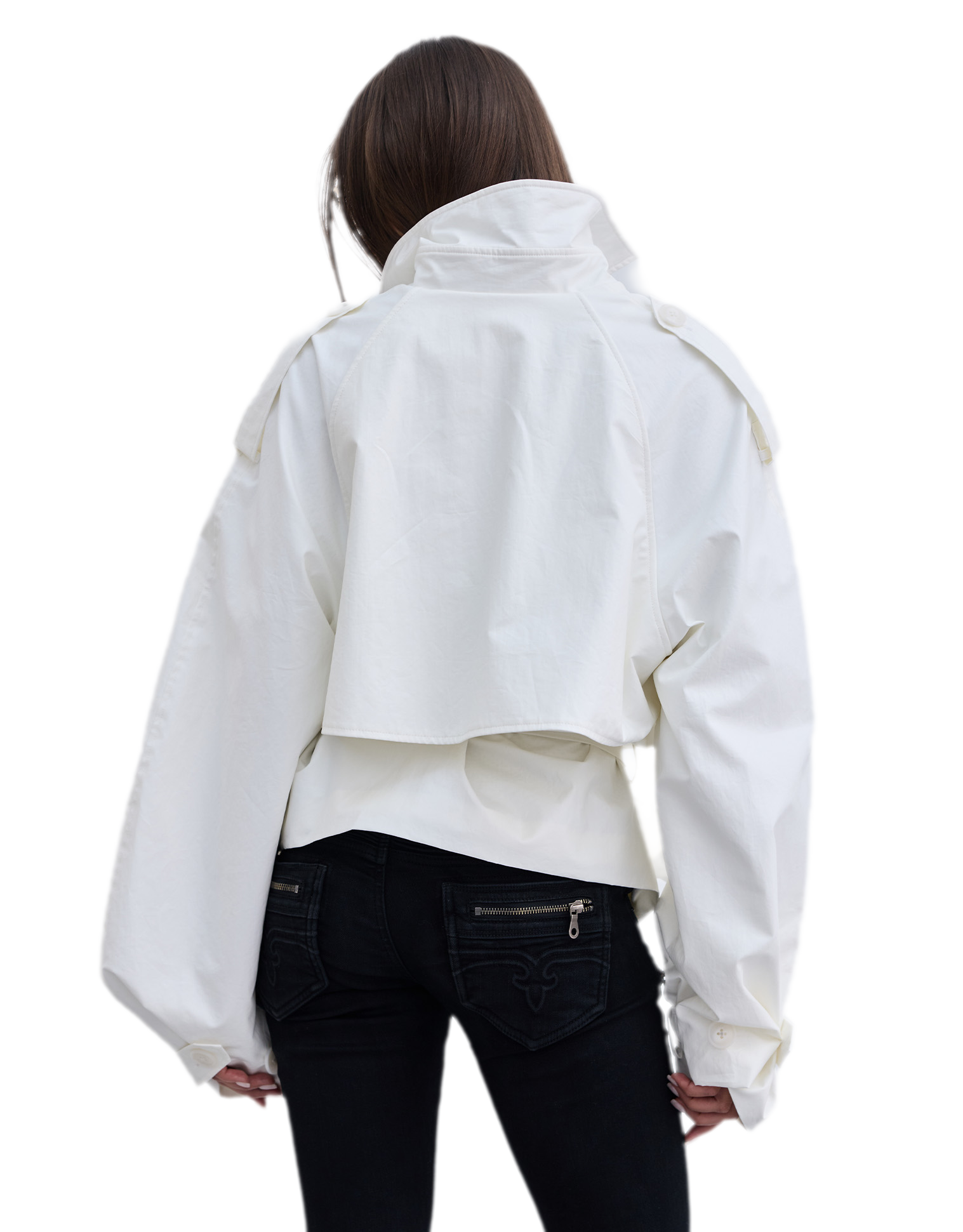 Waxed Trench Coat