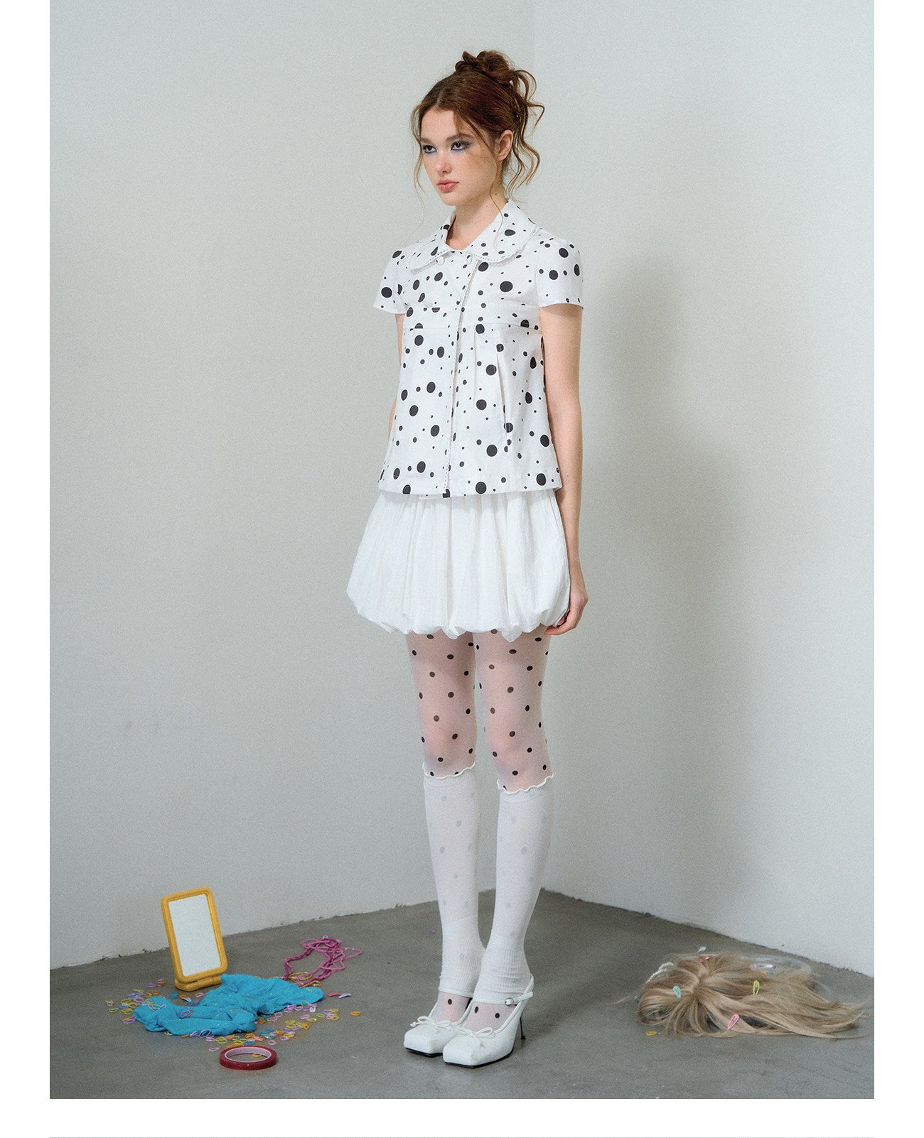 Bubble Mini Skirt