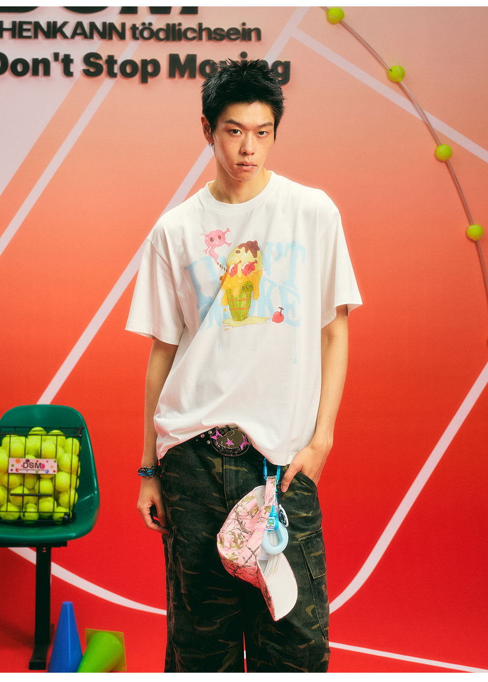 COOLMAX Graphic Relaxed T-Shirt