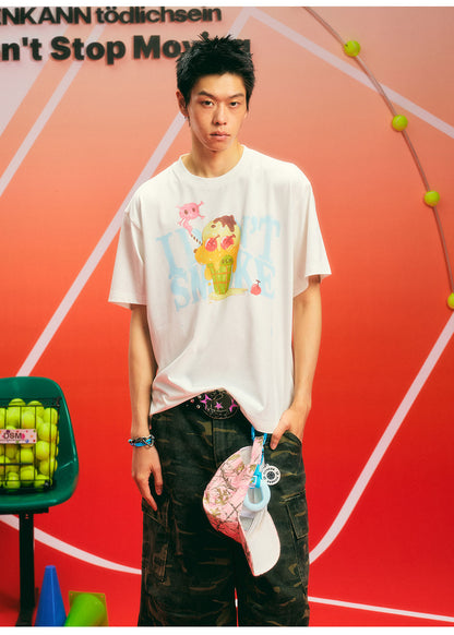 COOLMAX Graphic Relaxed T-Shirt