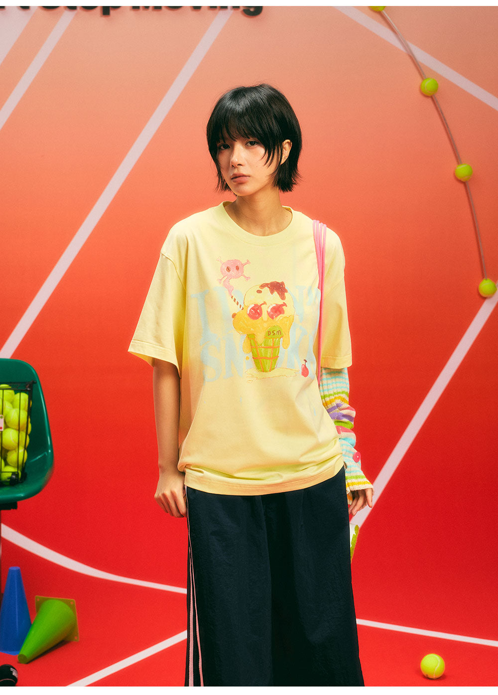 COOLMAX Graphic Relaxed T-Shirt