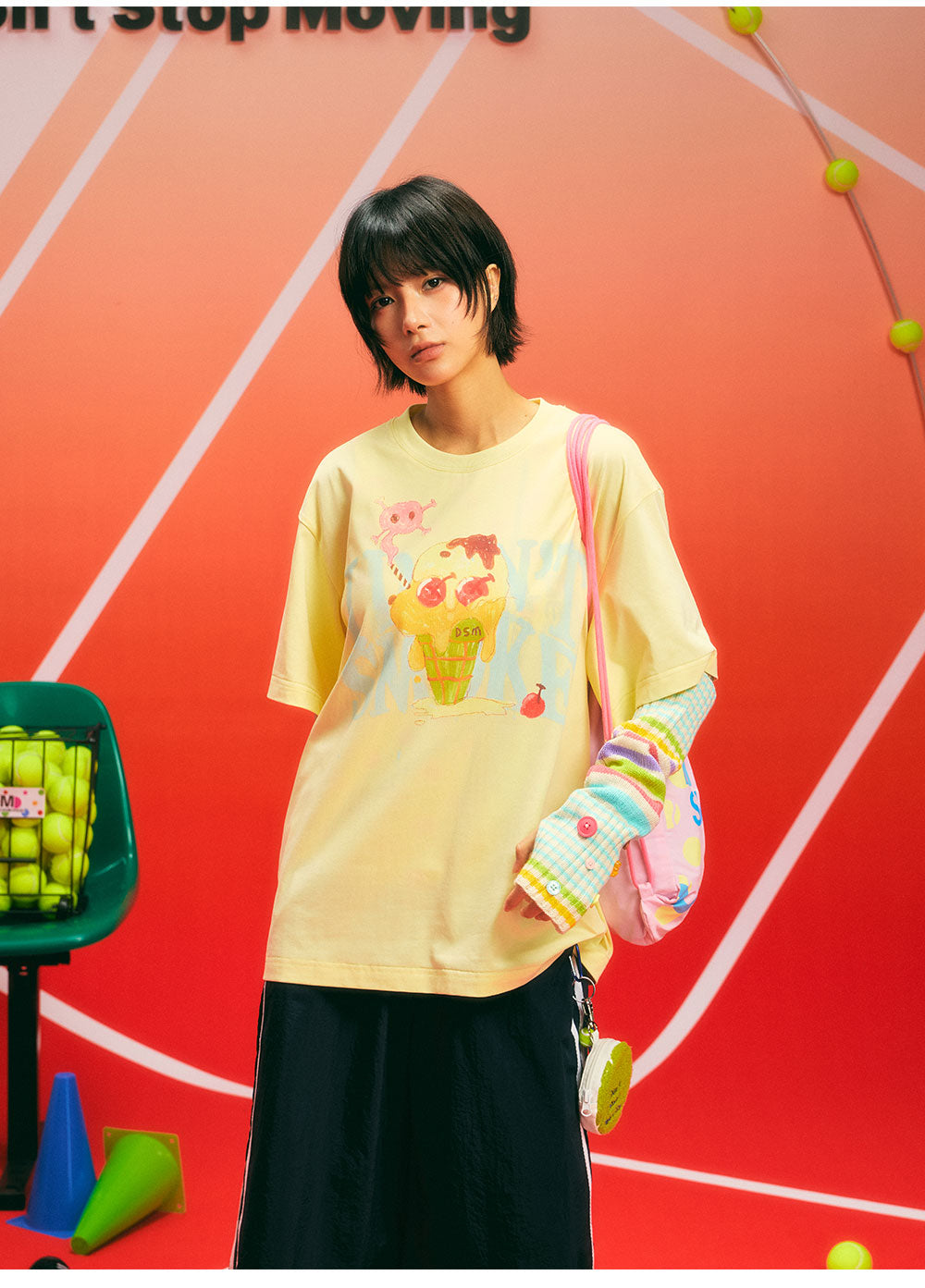 COOLMAX Graphic Relaxed T-Shirt