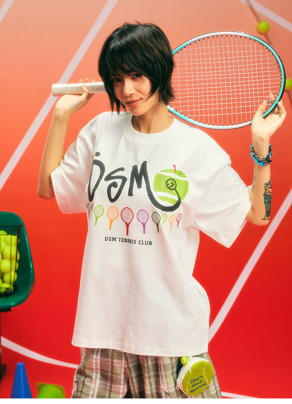 Cooling Graphic Tennis T-Shirt