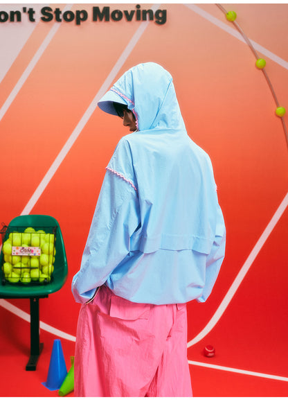 UPF50+ Lightweight Hooded Jacket