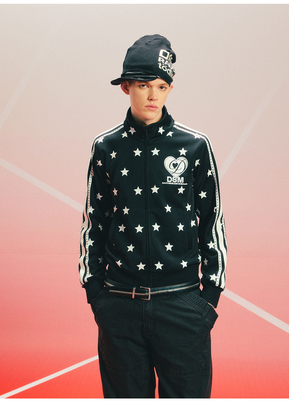 Star Print Slim Jacket