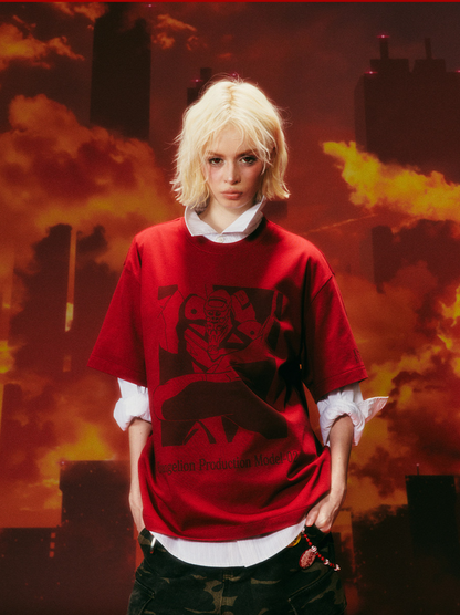 Water-Based Print Graphic T-Shirt