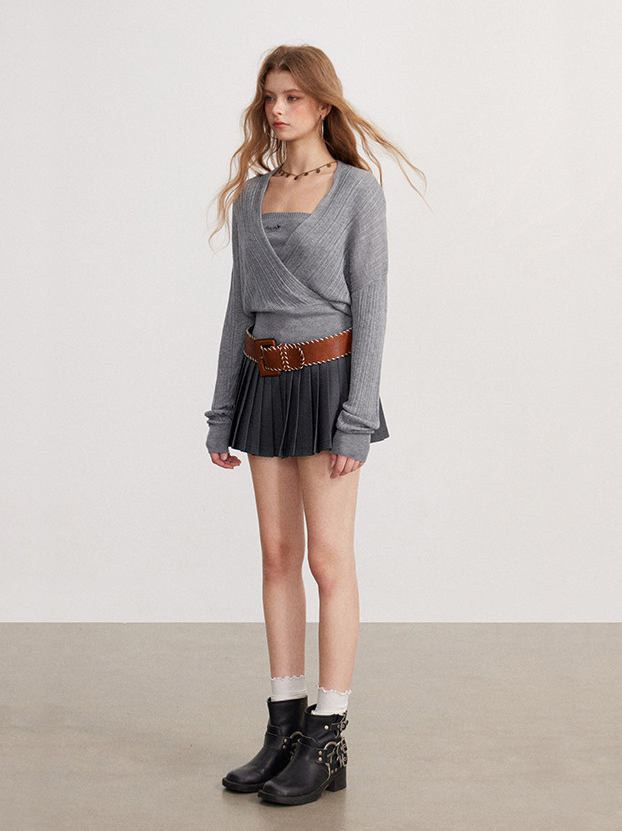Lightweight Ribbed Knit Set
