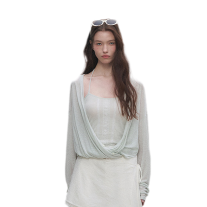 Lyocell Linen Lantern Sleeve Set