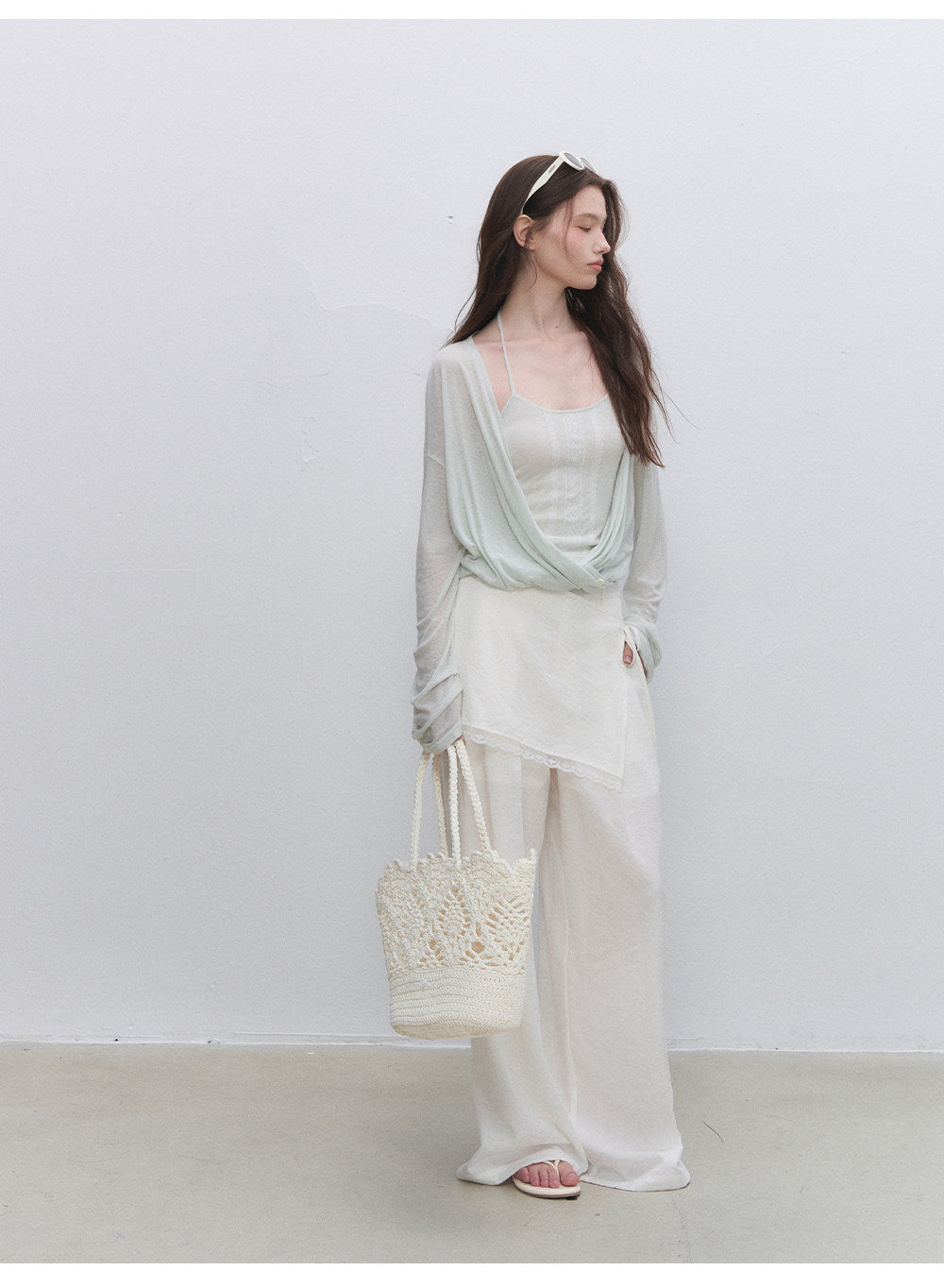 Lyocell Linen Lantern Sleeve Set