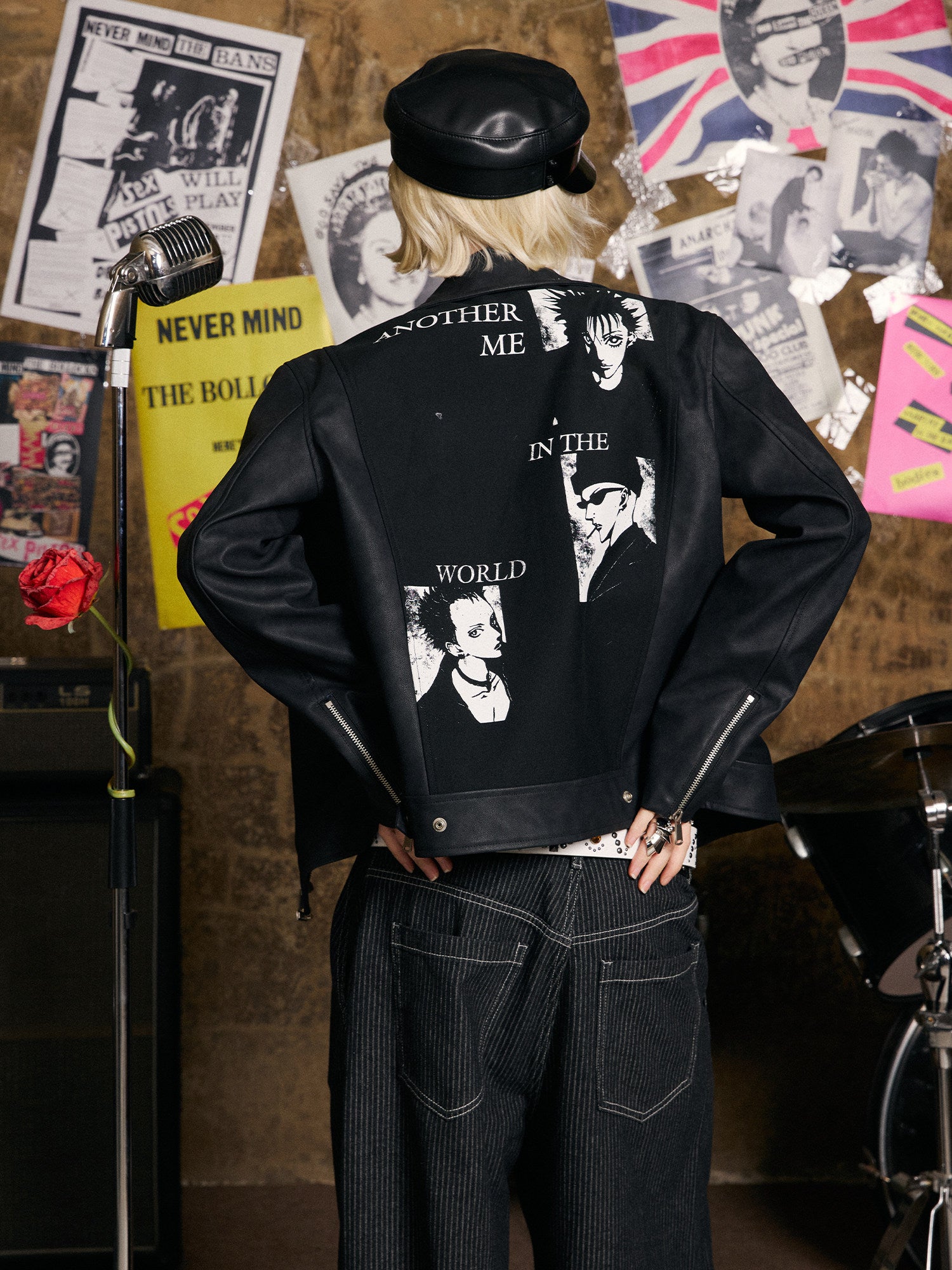 DSM X NANA Distressed Moto Jacket