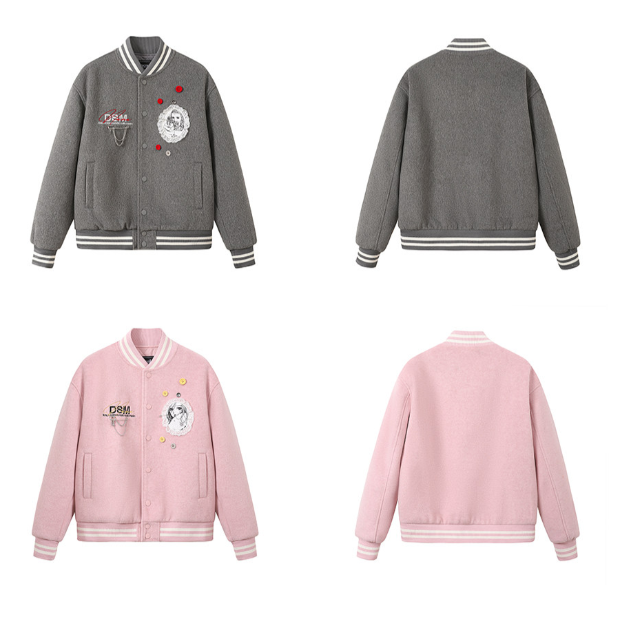 DSM X NANA Embroidered Bomber Jacket