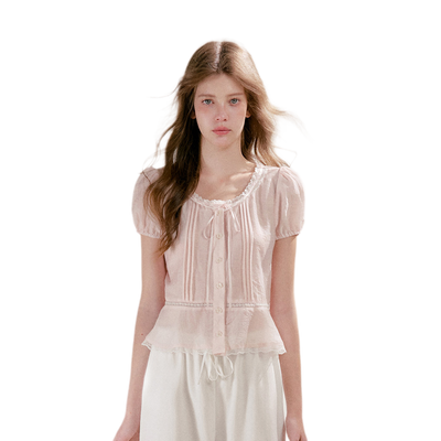 Soft Misty Peach Pink / S