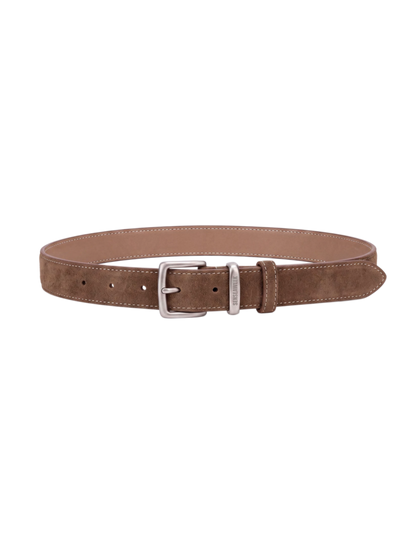 Vintage Suede Pin Buckle Belt