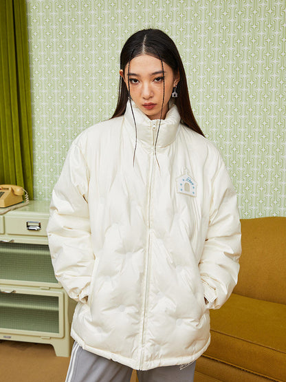 Textured Lightweight Down Jacket