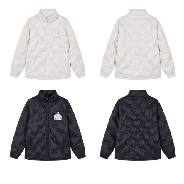 Textured Lightweight Down Jacket