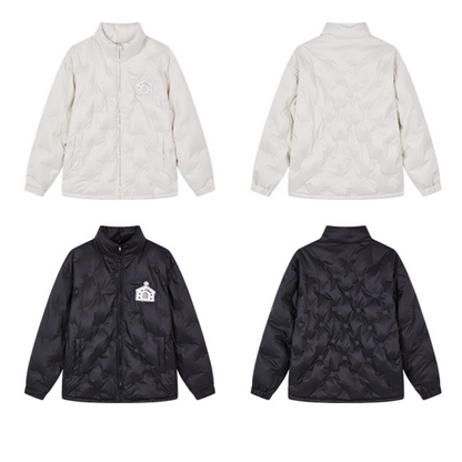 Textured Lightweight Down Jacket