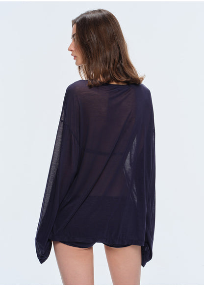 Sheer Graphic Three-Piece Set