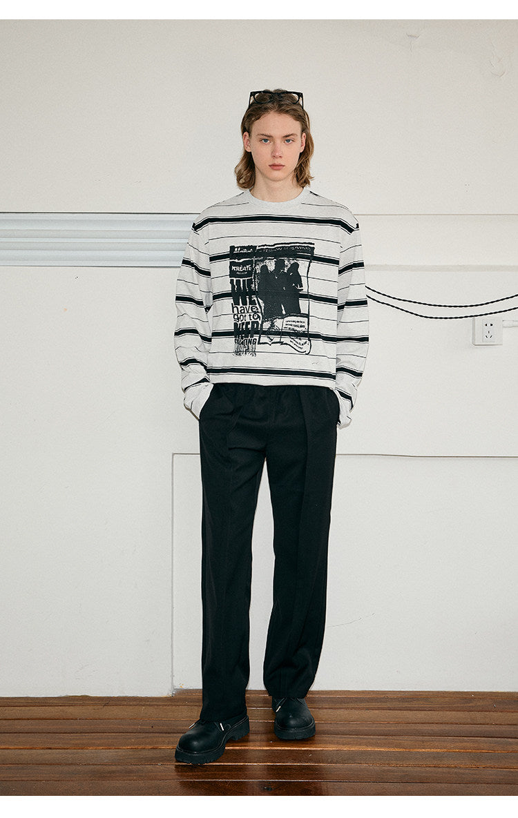 Micro-Stretch Straight-Leg TR Trousers