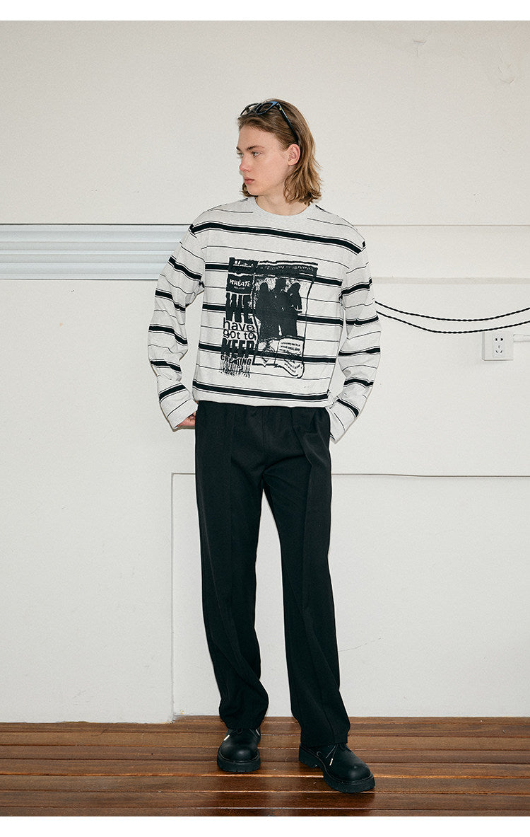 Micro-Stretch Straight-Leg TR Trousers