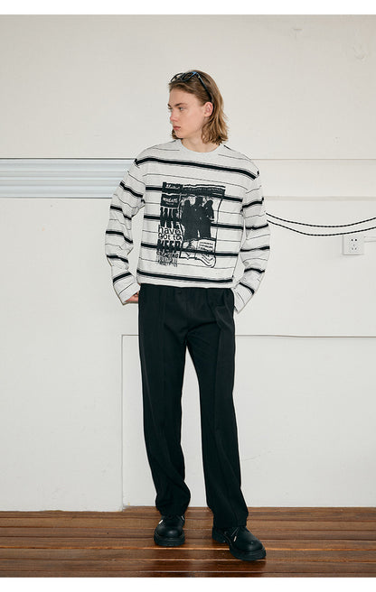 Micro-Stretch Straight-Leg TR Trousers
