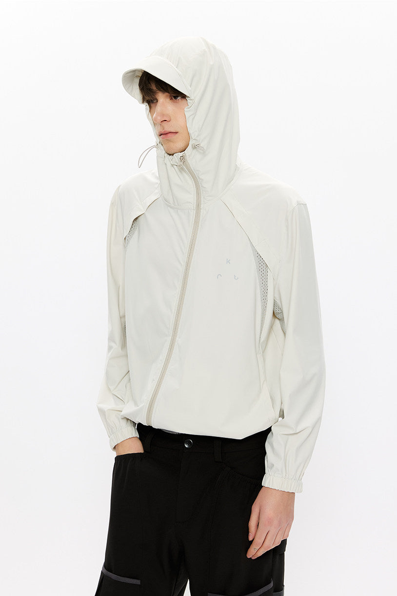 UPF100+ Stretch Hooded Sun Jacket