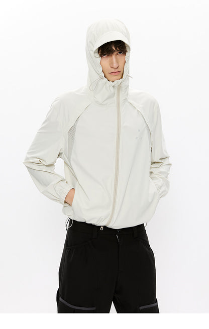 UPF100+ Stretch Hooded Sun Jacket