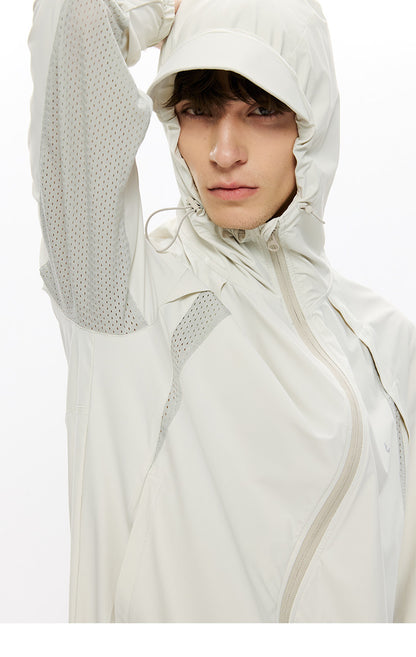 UPF100+ Stretch Hooded Sun Jacket