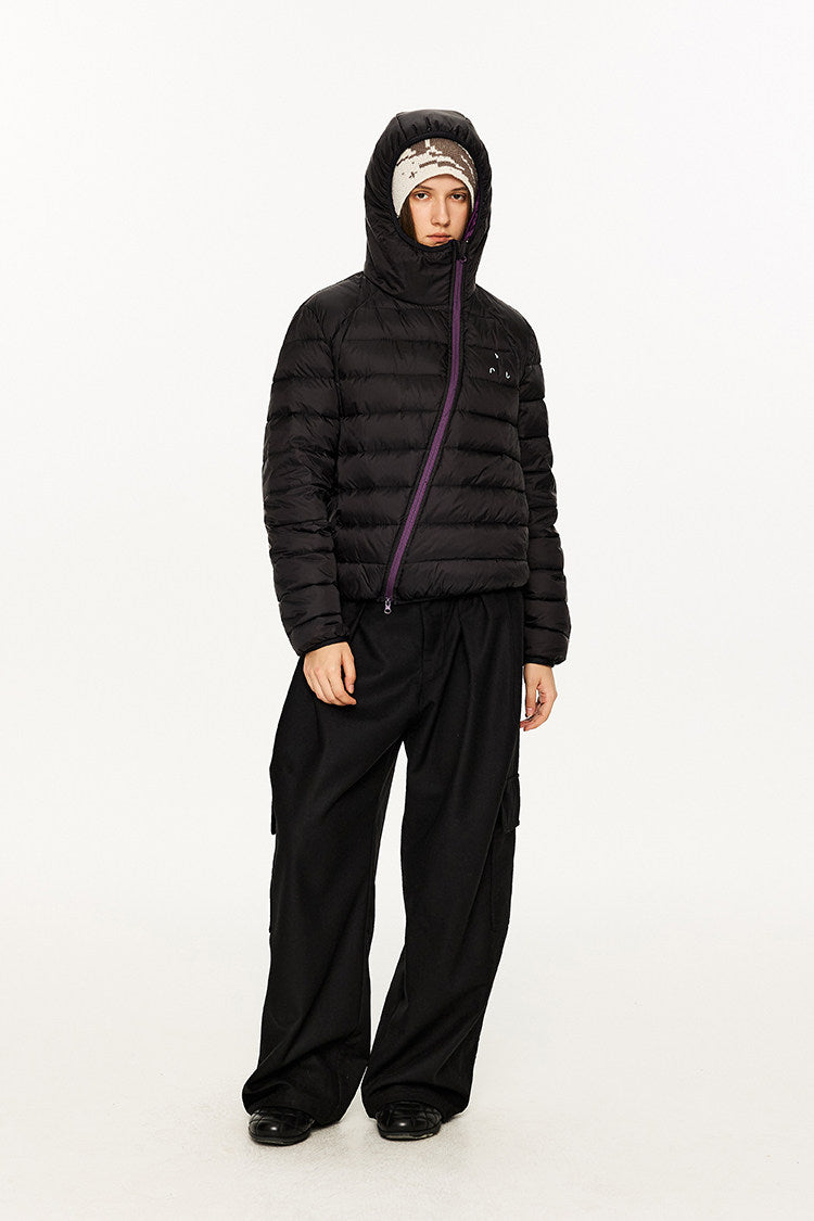 Lightweight Quilted Hooded Puffer Jacket
