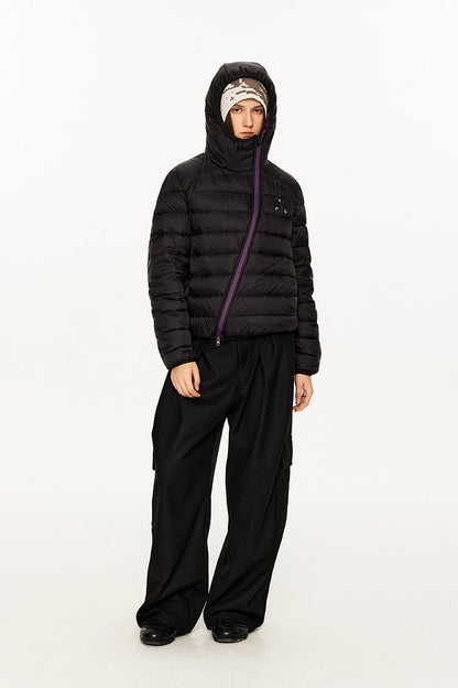 Lightweight Quilted Hooded Puffer Jacket