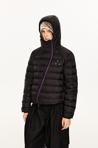 Lightweight Quilted Hooded Puffer Jacket