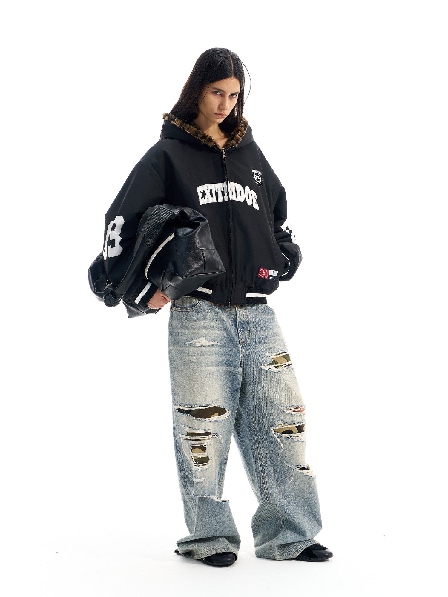 Reversible Plush Padded Sports Jacket