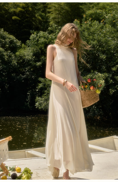 Bow Detail Sleeveless Dress
